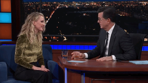 jennifer lawrence GIF by The Late Show With Stephen Colbert