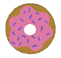 Donut Doughnut Sticker