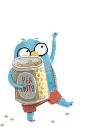 Happy Peanuts Sticker by Carlsen Kinderbuch