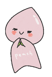 桃チル Sticker by Design88_momo