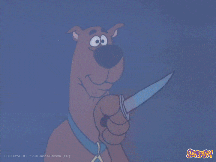 Knife Cut GIF by Scooby-Doo