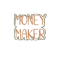 Money Moneymaker Sticker