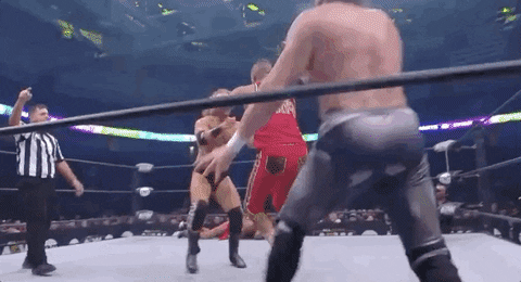 Kenny Omega Wrestling Match GIF by All Elite Wrestling on TNT