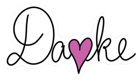 Thank Merci Sticker
