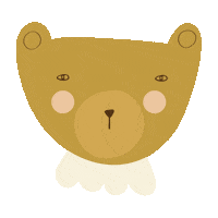 Bear Sticker by Graveto