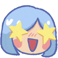 Stars Wow Sticker