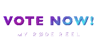 Vote Now Sticker by RØDE Microphones