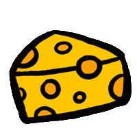 Cheese Sticker