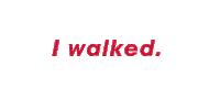 Walking Sticker by Heart Foundation