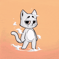 HeroGalaxyNFT cat cats high stoned GIF