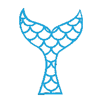 Swim Mermaid Sticker by Molly's Suds