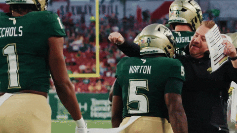 College Football GIF by USF Athletics