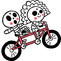 Happy Day Of The Dead Sticker by Little, Brown Young Readers
