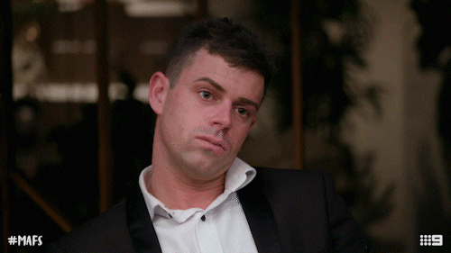 Angry Channel 9 GIF by Married At First Sight Australia
