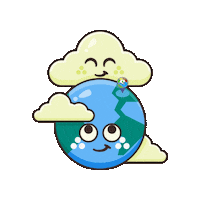 myaiku happy smile hug earth Sticker