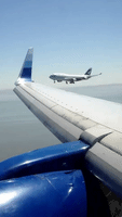 Close Call Between Two Planes Attempting to Land