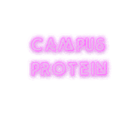 CampusProtein neon protein campus campusprotein Sticker