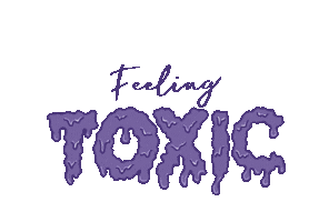 graaaart feels feeling toxic bad habits Sticker