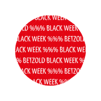 Black Week Sticker by Betzold Versand