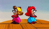 cross-dressing rescue rangers GIF
