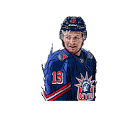 New York City Hockey Sticker by New York Rangers