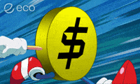 To The Moon Crypto GIF by Eco