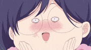 Happy Kiss Him Not Me GIF by All The Anime — Anime Limited