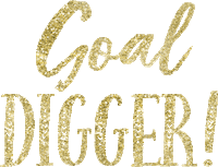 Commit30 glitter goals plan planner Sticker