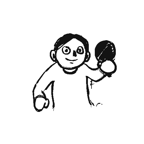 seenaang giphyupload ping-pong seenaang studio seenaang Sticker