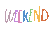 Holiday Weekend Sticker