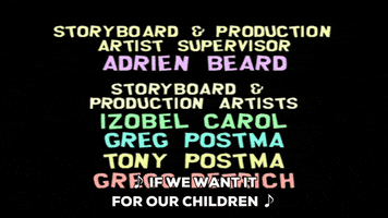 credits production GIF by South Park 
