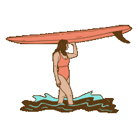 La Union Ocean Sticker by Wave Nomad La Union