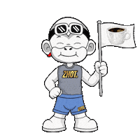 Excited Cup Of Coffee Sticker by Zhot