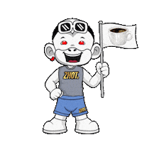 Cup Of Coffee Sticker by Zhot