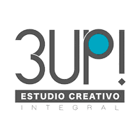 Creativos3up creativos logo creativos 3 up creativos logo digital marketing creativos 3up Sticker