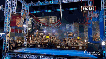 jump esquire GIF by Ninja Warrior