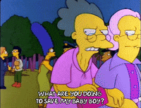 Talking Season 3 GIF by The Simpsons