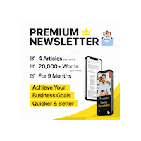 Premium Newsletter Sticker by Digital Pratik