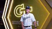 Georgia Tech Baseball GIF by Georgia Tech Yellow Jackets
