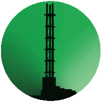 antonia_vrc green germany tower nrw Sticker