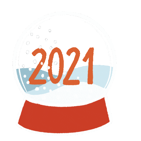 Snow Globe Sticker