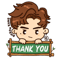 Thanks Mirror Sticker