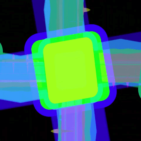 geometry noise GIF by partyonmarz