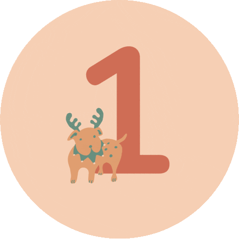 Advent Sticker by Wüfers