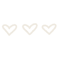 Minimalista Hearts Sticker by By Kiany