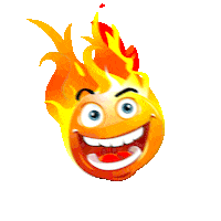 Fire Sticker by sweetweet