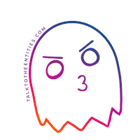 Halloween Wow Sticker by Talk To The Entities
