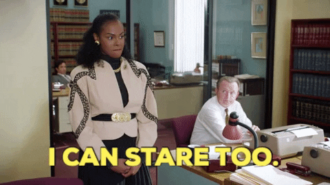Stare Staring GIF by ABC Network