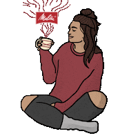 Coffee Woman Sticker by Melitta Brasil