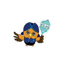 Owl Sticker by pengukuranpsikologiss